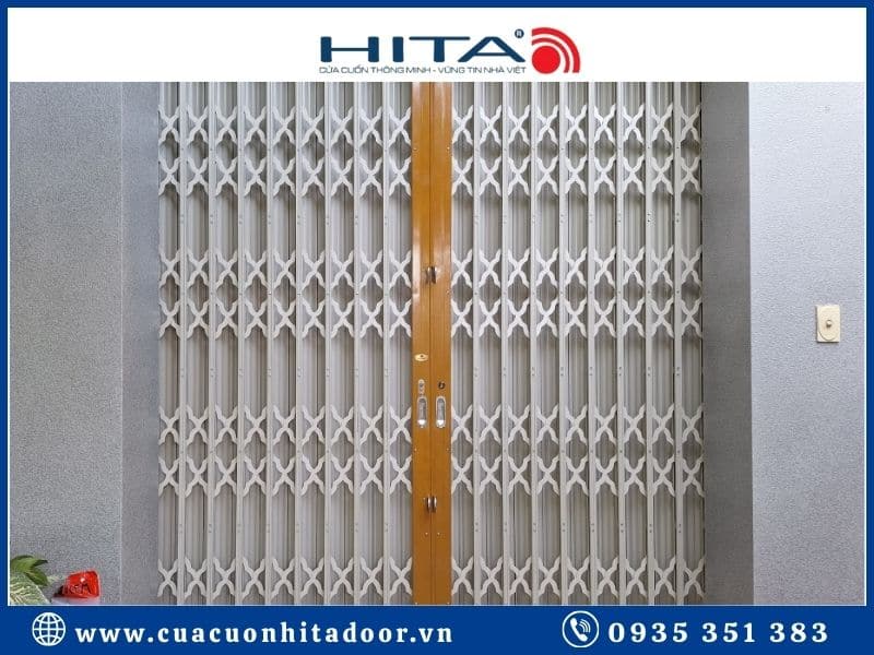 Cửa kéo Đài Loan có lá