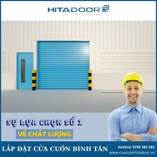 Lắp đặt cửa cuốn Bình Tân
