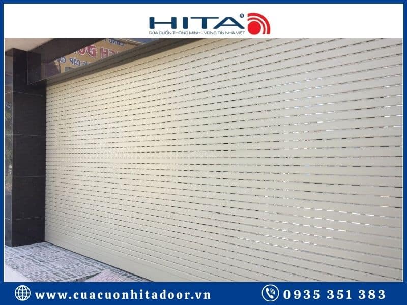 Cửa cuốn công nghệ Đức khe thoáng